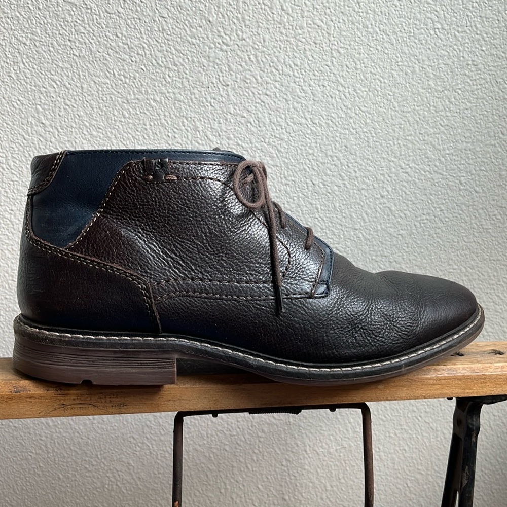 Josef Seibel Earl 04, Brown & Black Chukka Boot, EU 44